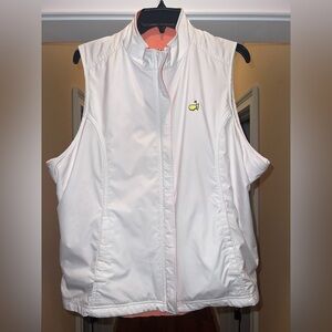 Masters Golf Magnolia Lane TECH Women's Full Zip Reversible Puffer Vest Size XL